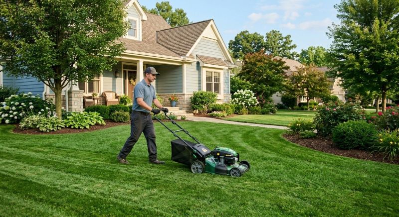 Residential Yard Mowing in Bowie, MD