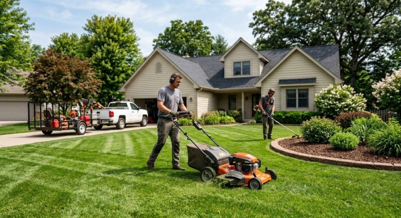 Spring Lawn Maintenance in Bowie, MD